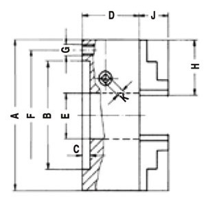 1569G - MANDRINI AUTOCENTRANTI - Prod. SCU - Röhm